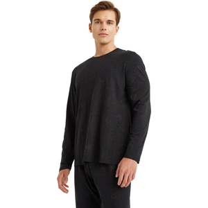 Erkek Pijama Takımı 40570 Siyah