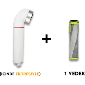 Pure Swan Duş Başlığı ve 1 Yedek Filtre
