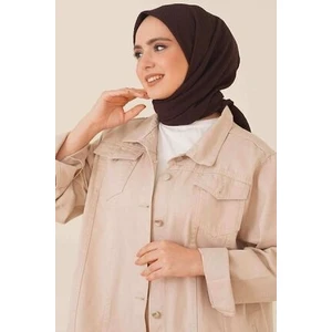 Kadın Testtür Mio Caz Eşarp Hijap Modeli