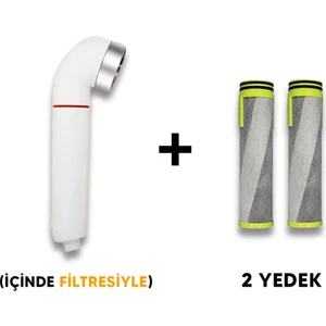 Pure Swan Duş Başlığı ve 2 Yedek Filtre