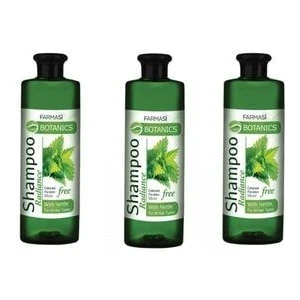 Botanics Isırgan Otlu Parlaklık Veren Şampuan 3'lü Set