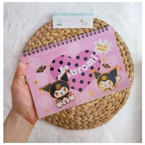 Pembe Çarşı Sanrio Sticker Defteri Kuromi, My Melody, Hello Kitty