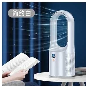 Mini Klima LED Ekran Masaüstü Soğutucu Soğutma Fanı Ev ve Ofis Için Taşınabilir Sessiz Şarjlı Fan