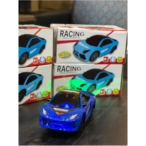 Polis Arabası Pilli Çarptıkça Yön Değiştiren Işıklı Sesli Polis Arabası