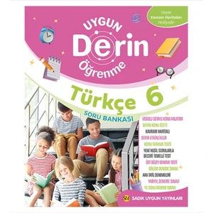 Sadık Uygun Yayınları 6. Sınıf Türkçe Derin Öğrenme Soru Bankası