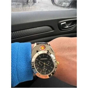 USB Şarjlı Çakmaklı Kol Saati