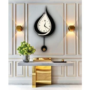 Retro Dmr Damla Model Sarkaçlı Saat,ahşap Duvar Saati, Duvar Saati, Ahşap Saat, Wooden Wall Clock A