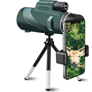 Inters Tech 80X100 Hd Zoom 5000M Monoküler Teleskop Taşınabilir Dürbün Uzun Menzilli Teleskop Avcılık Spor Kamp
