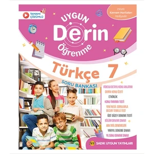 Sadık Uygun Yayınları 7. Sınıf Türkçe Derin Öğrenme Soru Bankası