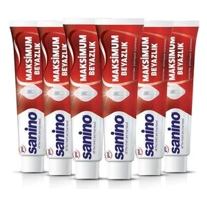 Maksimum Beyazlık Diş Macunu 6X75 ml