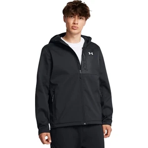 Under Armour Shield Hooded Erkek Günlük Mont 1371587-002 Siyah