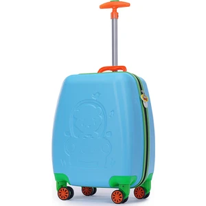 Renkli ve Desenli Çocuk Valizi, Tucklebery Kids Hafif ve Eğlenceli Valiz