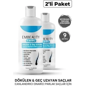 Kolajen ve Keratin Şampuan 2li Set