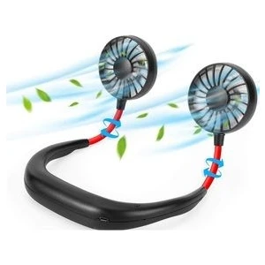 Boyunluk Fan Şarjlı Vantilatör Boyun Fanı Serinletici Mini Vantilatör