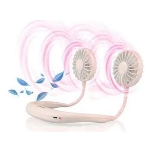 Boyunluk Fan Şarjlı Vantilatör Boyun Fanı Serinletici Mini Vantilatör