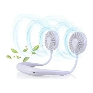 Boyunluk Fan Şarjlı Vantilatör Boyun Fanı Serinletici Mini Vantilatör
