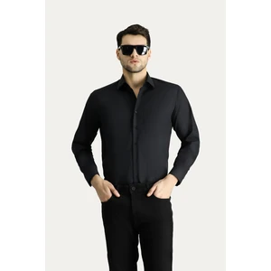 Uzun Kol Regular Fit Non Iron Ütü Gerektirmeyen Pamuklu Gömlek