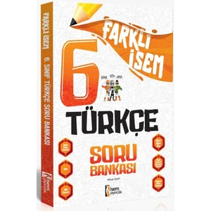 İSEM Yayıncılık 2025 Farklı İsem 6. Sınıf Türkçe Soru Bankası