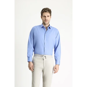 Uzun Kol Regular Fit Non Iron Ütü Gerektirmeyen Pamuklu Gömlek