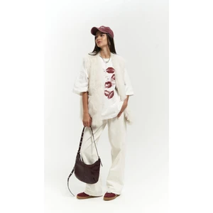 Mai Collection Plush Bej Yelek