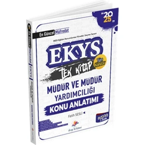 Dizgi Kitap 2025 MEB EKYS Müdür ve Müdür Yardımcılığı Konu Anlatımı