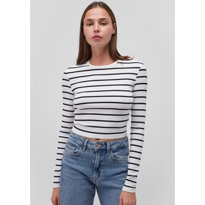 2li Uzun Kollu Crop Basic Tişört 1613021-900