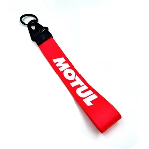 Motul Tasarımlı Metal Anahtarlık Bez Aksusuarlı 1.sınıf Malzeme