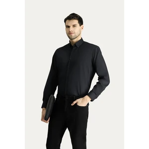 Uzun Kol Regular Fit Non Iron Ütü Gerektirmeyen Pamuklu Gömlek