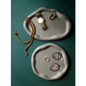 The Craft Thor Ikili (2'Li) Düzensiz Formlu Modern Beton Organizer