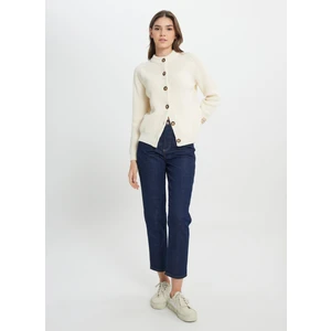 Ekru Kadın Hırka W242192104 Ecru Triko-Hırka