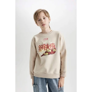Erkek Çocuk Marvel Comics Bisiklet Yaka Sweatshirt D6741A824WN