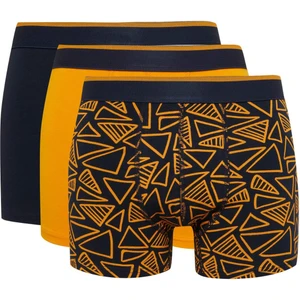 Regular Fit Baskılı 3'lü Boxer T4929AZ24AU