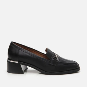 01AYH291040A100 HAKIKI Deri Siyah Kadın Loafer