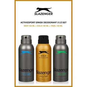 Erkek Deodorant Serisi Mavi-Yeşil-Gold