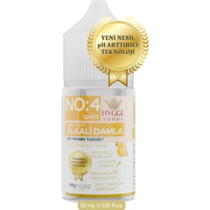 Hyggefoods Yeni Nesil Alkali Damla No:4 Sport Yüksek Antioksidanlı Ph Arttırıcı Su Içmeye Yardımcı