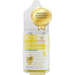 Hyggefoods Yeni Nesil Alkali Damla No:5 Immune Yüksek Antioksidanlı Ph Arttırıcı Su Içmeye Yardımcı