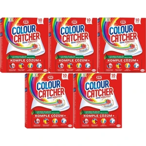 Colour Catcher Renk Koruyucu Mendil 50 'li Set (5pk*10)