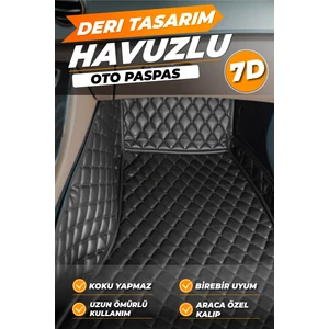 Ssangyong Torres (2023-2024) Birebir Uyumlu Araca Özel Dikim 7d Havuzlu Deri Paspas