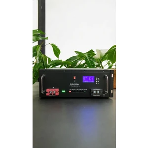 51.2V 100AH Lifepo4 Batarya + Ekran + Bluetooth ( 48V Sistem) UniSun Enerji