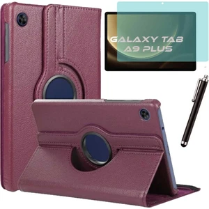 Samsung Galaxy Tab A9 Plus X210 Kılıf Ekran Koruyucu Kalem Set