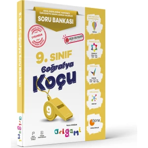 9. Sınıf Coğrafya Soru Bankası Origami Tammat Yayınları