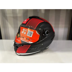 Kask Mt Thunder 4 Sv Tears B5 Mat Siyah/Kırmızı