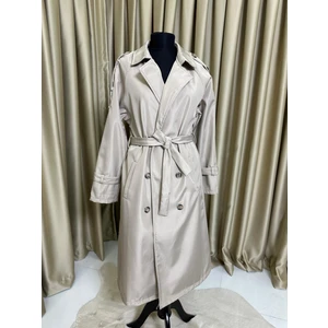 Belden Bağlamalı Trençkot