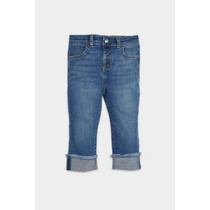 Kız Bebek Straight Fit Duble Düz Paça Cepli Jean Pantolon D1534A524AU