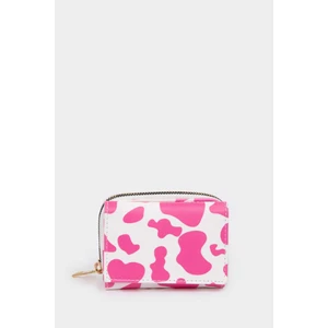 Kadın Baskılı Suni Deri Cüzdan