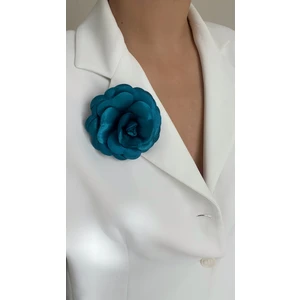 Âlâ Atelier Iğneli Kumaş Çiçek Broş Gül Broş