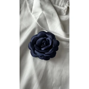 Âlâ Atelier Iğneli Kumaş Çiçek Broş Gül Broş