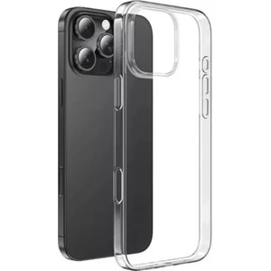 Pirok Store Apple iPhone 16 Pro (6.3 Inç) Uyumlu Seffaf Silikon Kılıf