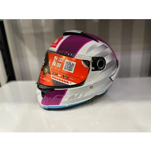 Kask Mt Thunder 4 Sv Tears C8 Parlak Inci Beyaz/Pembe