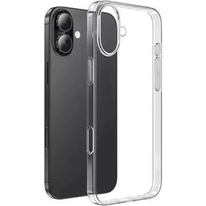 Pirok Store Apple iPhone 16 Plus (6.7 Inç) Uyumlu Seffaf Silikon Kılıf